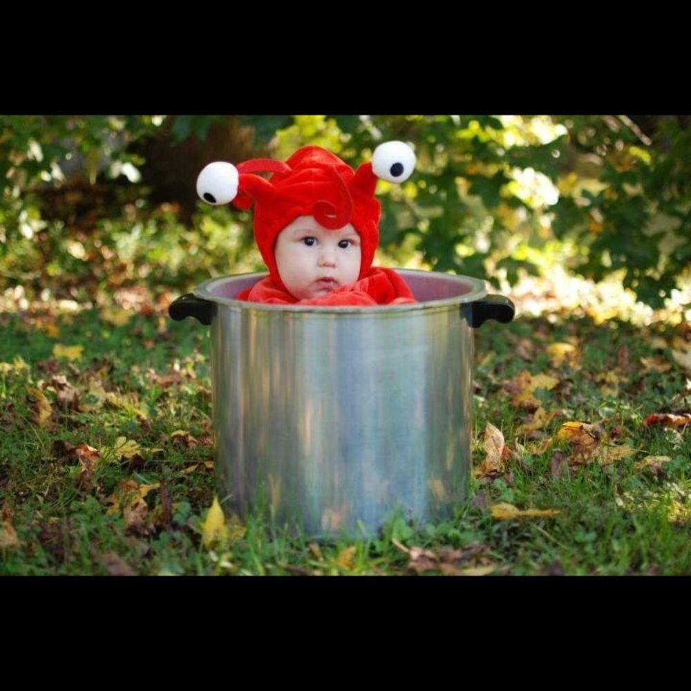 Lobster Halloween costume ~ 0-9 months